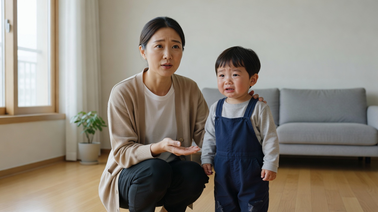 아이 감정을 먼저 인정하는 부모의 모습