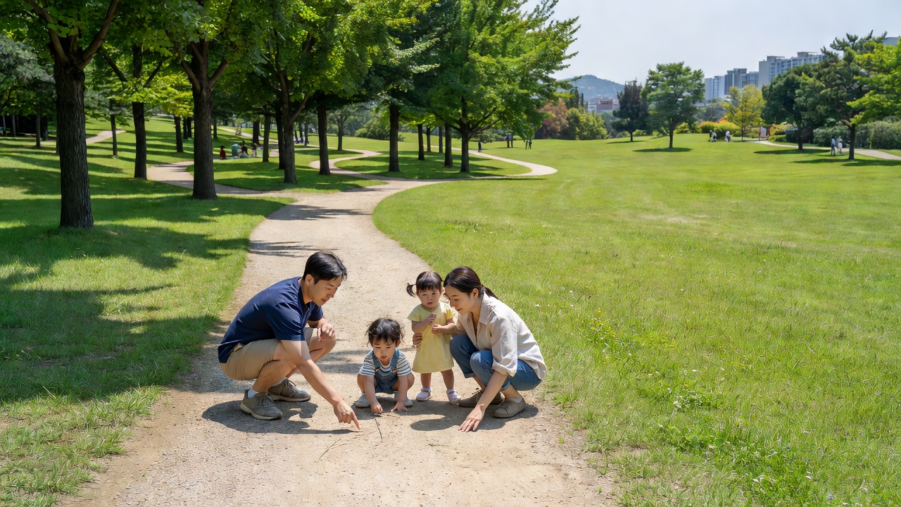 서울 영유아 교육에 적합한 공원 선택 기준