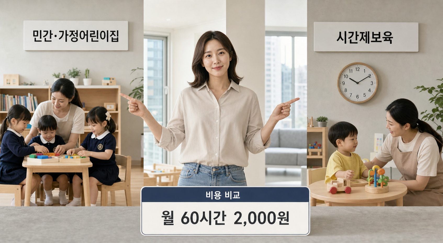 서울 어린이집 대안, 미취학 아동 돌봄 유형과 선택 기준