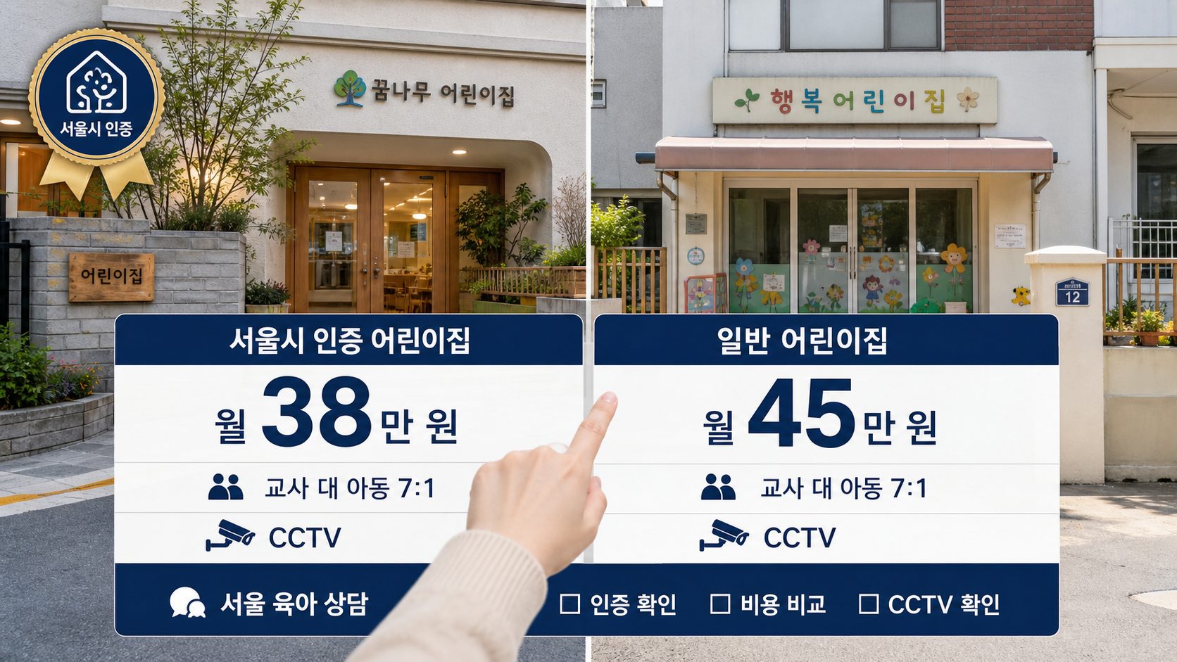 서울 미취학 아동 육아 서비스 선택 체크리스트와 서울 육아 상담