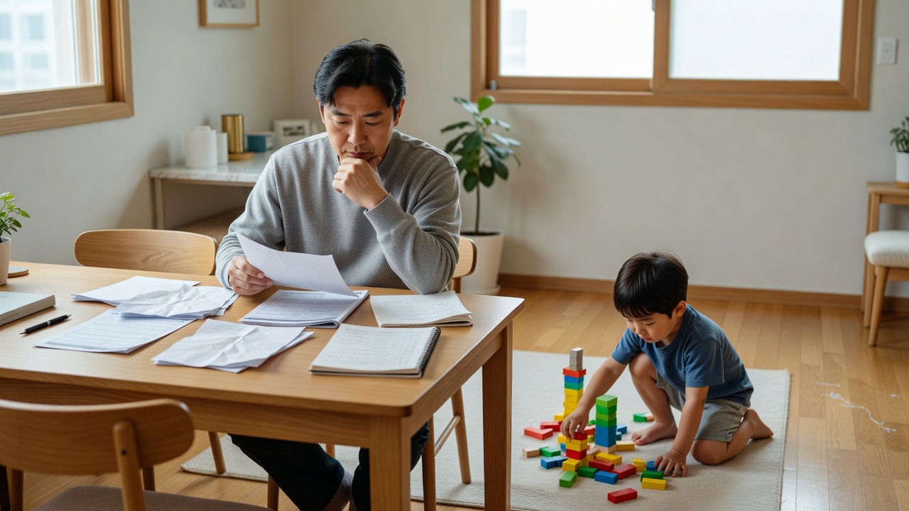 서울 육아 상담 신청을 준비하는 부모의 모습
