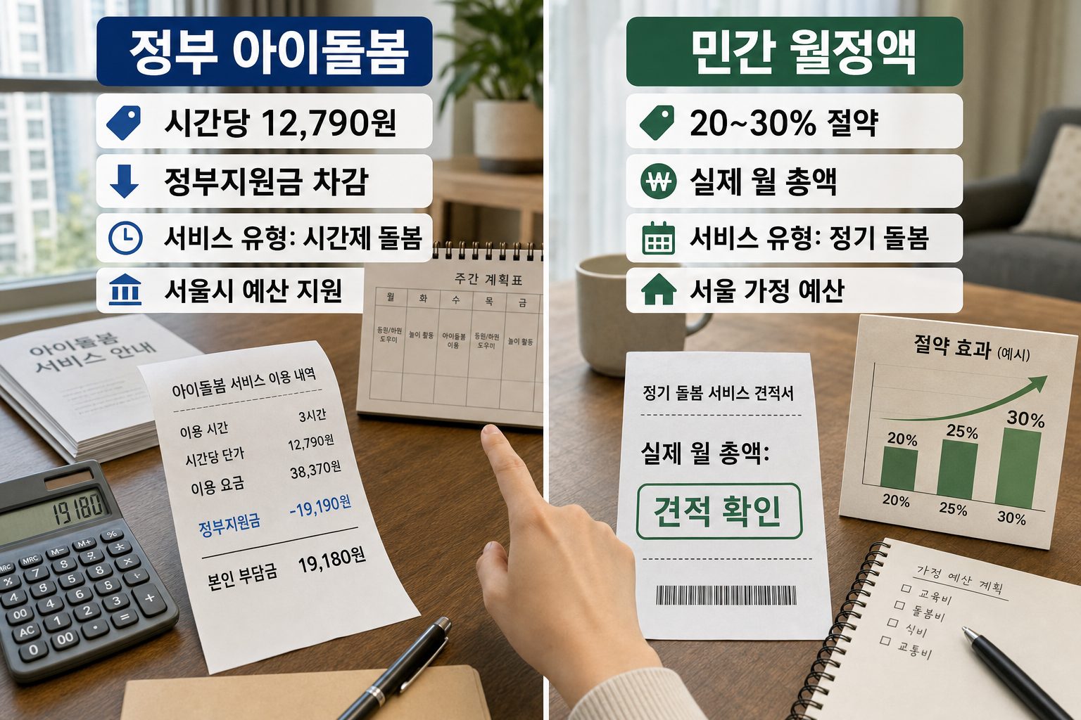 서울 미취학 아동 주간 돌봄 서비스 비용 비교와 서울 육아 예산 절약 팁