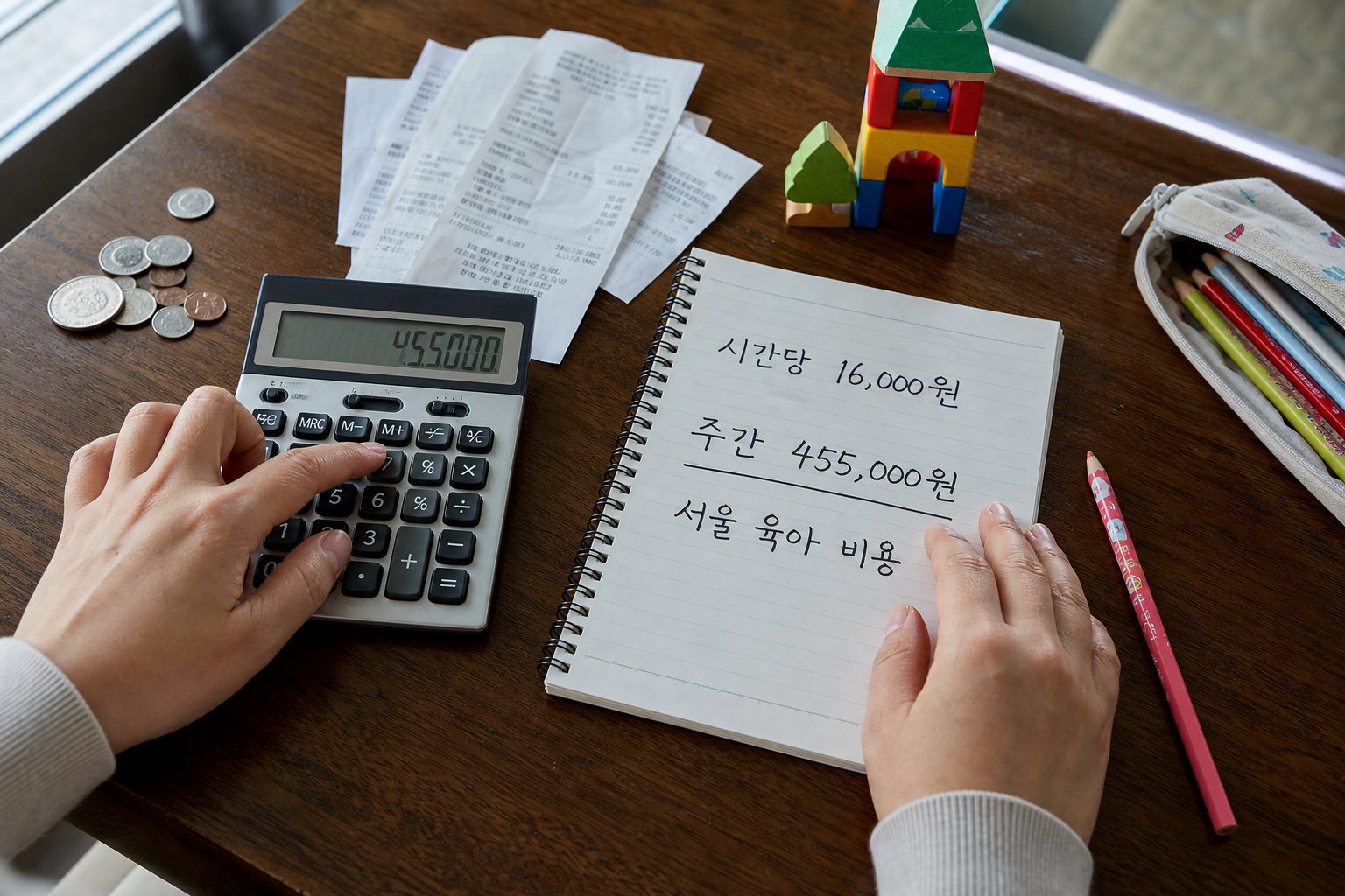 서울 미취학 아동 주간 돌봄 서비스 비용 계산 방법과 서울 육아 비용