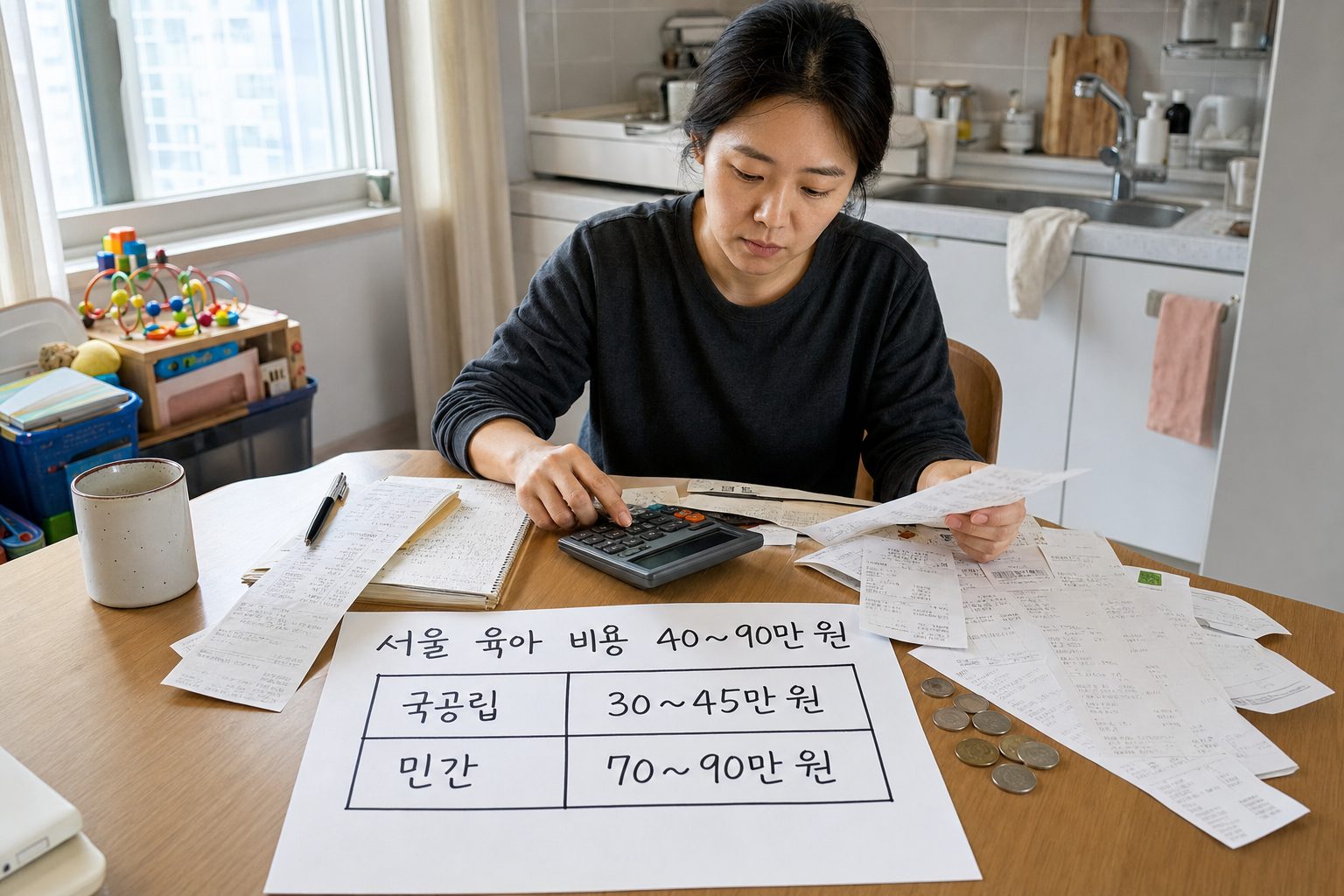 서울 육아 비용 실전 가이드: 미취학 아동 예산 세우기