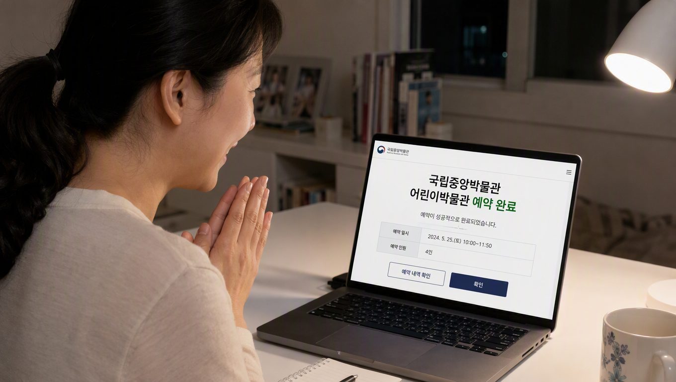 국립중앙박물관 어린이박물관 주말 예약 성공 비결이 궁금하세요?