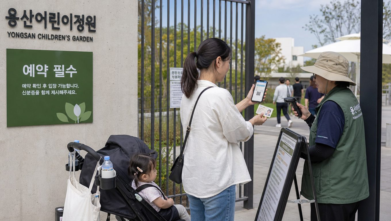 용산어린이정원 방문 전 예약과 준비물, 안전·주차 확인하기 서울어린이가볼만한곳